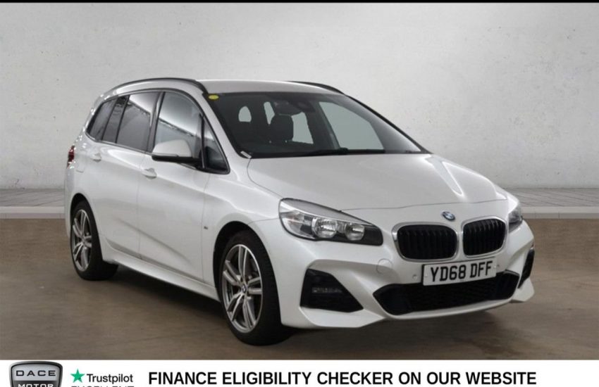 Used 2018 WHITE BMW 2 Series GRAN TOURER for sale in Manchester