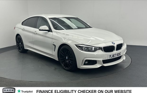 Used 2018 WHITE BMW 4 SERIES GRAN COUPE for sale in Manchester