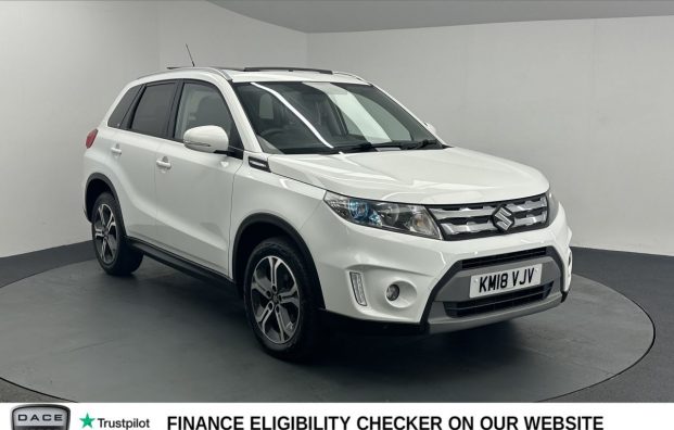 Used 2018 WHITE SUZUKI VITARA for sale in Manchester