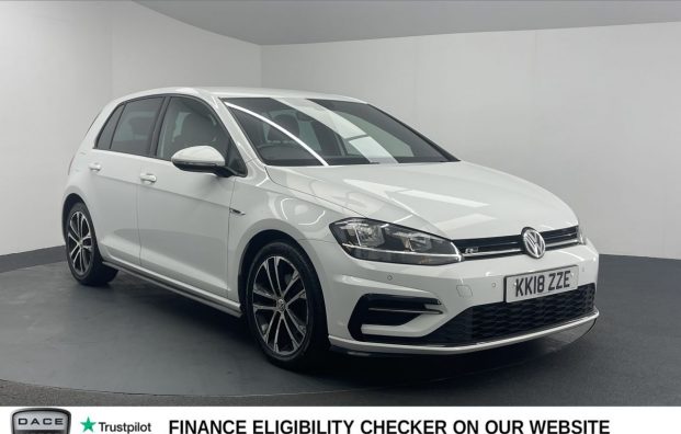 Used 2018 WHITE VOLKSWAGEN GOLF for sale in Manchester