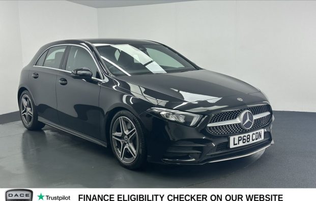 Used 2019 BLACK MERCEDES-BENZ A-CLASS for sale in Manchester