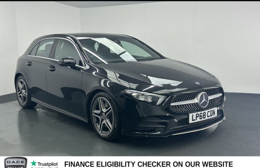 Used 2019 BLACK MERCEDES-BENZ A-CLASS for sale in Manchester