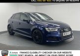 Used 2019 BLUE AUDI S3 for sale in Manchester