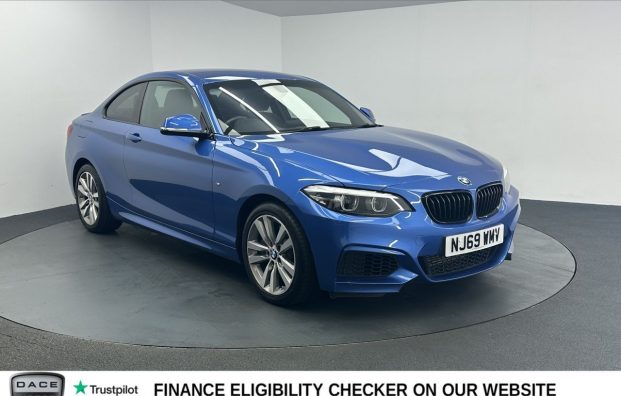 Used 2019 BLUE BMW 2 SERIES for sale in Manchester
