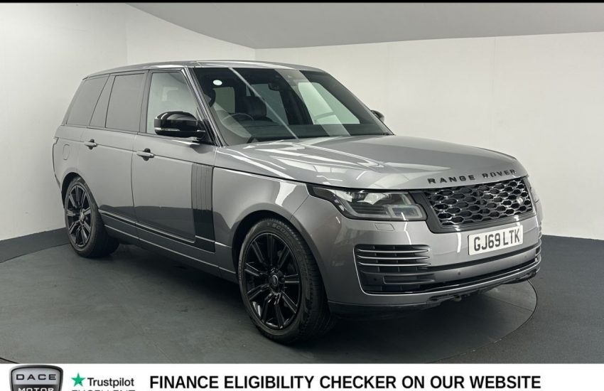 Used 2019 GREY LAND ROVER RANGE ROVER for sale in Manchester