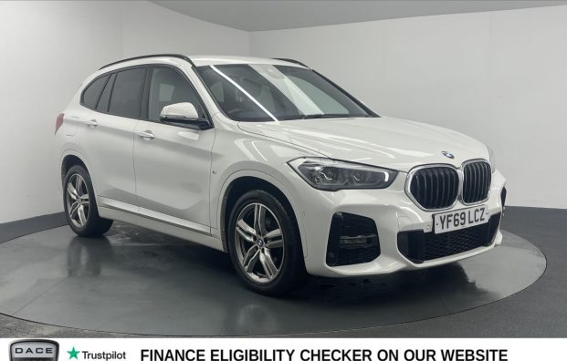 Used 2019 WHITE BMW X1 for sale in Manchester
