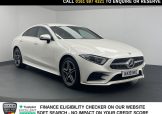 Used 2019 WHITE MERCEDES-BENZ CLS CLASS for sale in Manchester