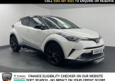 Used 2019 WHITE TOYOTA C-HR for sale in Manchester
