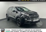 Used 2020 BLACK KIA SPORTAGE for sale in Manchester