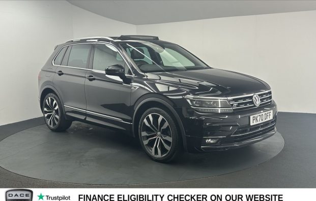Used 2020 BLACK VOLKSWAGEN TIGUAN for sale in Manchester