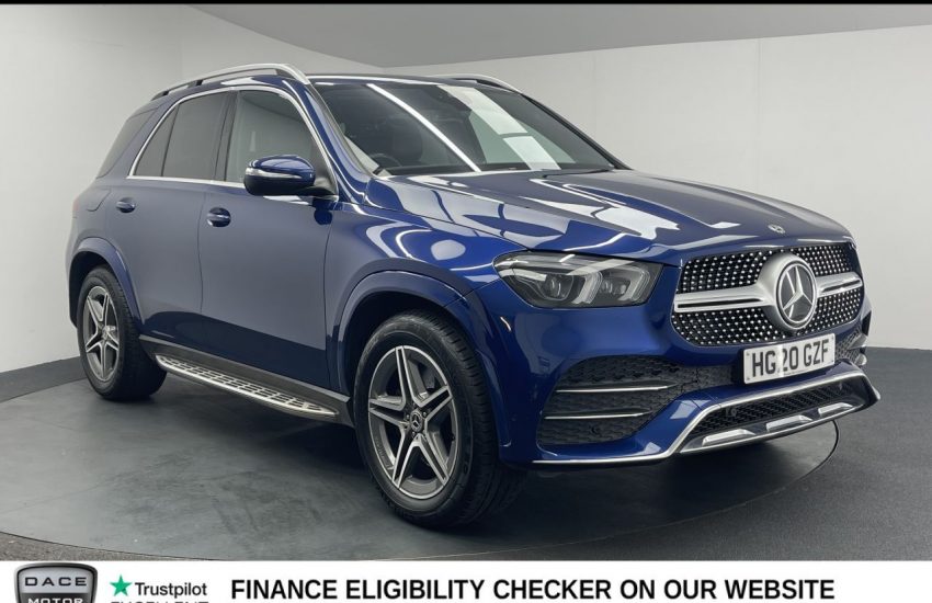Used 2020 BLUE MERCEDES-BENZ GLE for sale in Manchester
