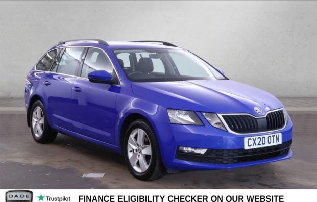 Used 2020 BLUE SKODA OCTAVIA for sale in Manchester