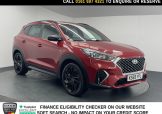 Used 2020 RED HYUNDAI TUCSON for sale in Manchester