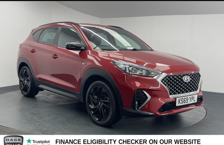 Used 2020 RED HYUNDAI TUCSON for sale in Manchester