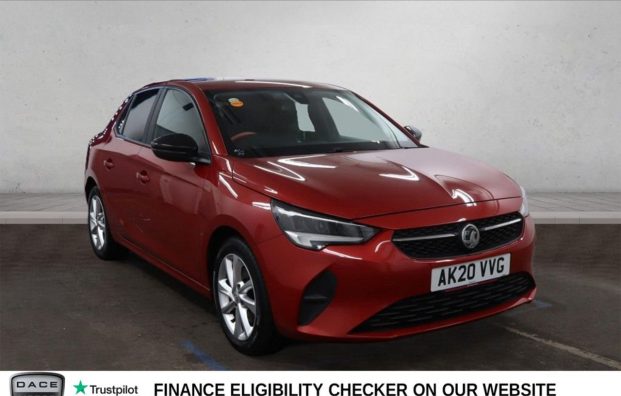 Used 2020 RED VAUXHALL CORSA for sale in Manchester