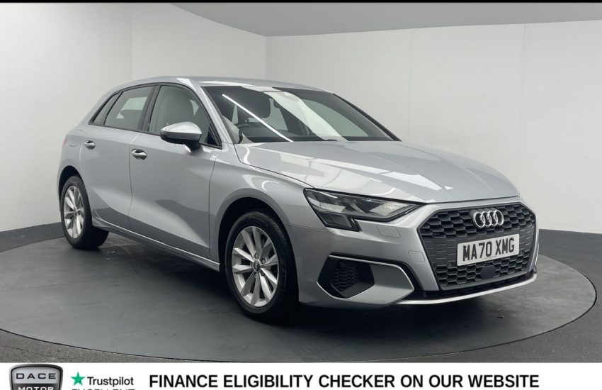 Used 2020 SILVER AUDI A3 for sale in Manchester