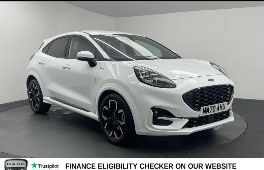 Used 2020 WHITE FORD PUMA for sale in Manchester