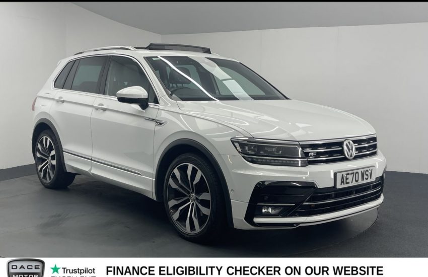 Used 2020 WHITE VOLKSWAGEN TIGUAN for sale in Manchester