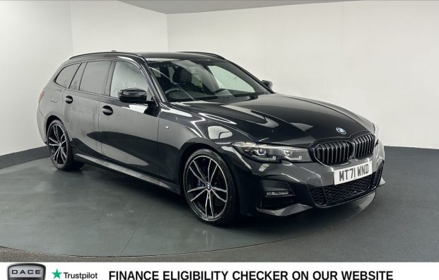 Used 2021 BLACK BMW 3 SERIES for sale in Manchester