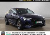 Used 2022 BLUE AUDI e-tron S for sale in Manchester