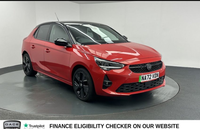 Used 2022 RED VAUXHALL Corsa Electric for sale in Manchester
