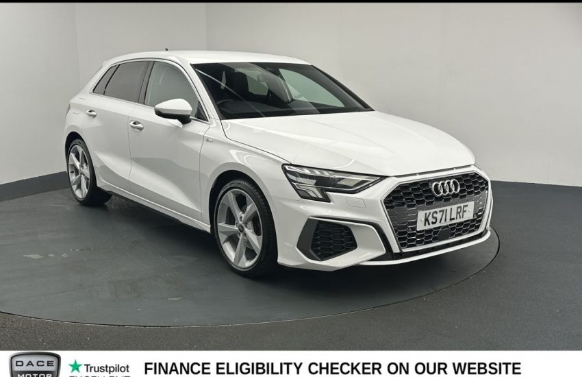 Used 2022 WHITE AUDI A3 for sale in Manchester