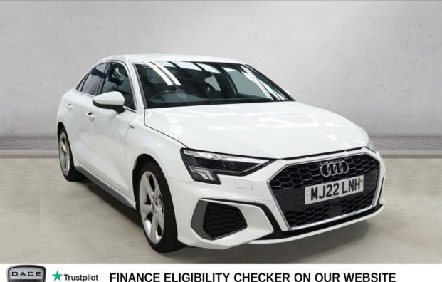 Used 2022 WHITE AUDI A3 for sale in Manchester