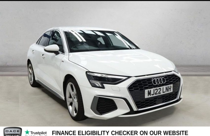 Used 2022 WHITE AUDI A3 for sale in Manchester