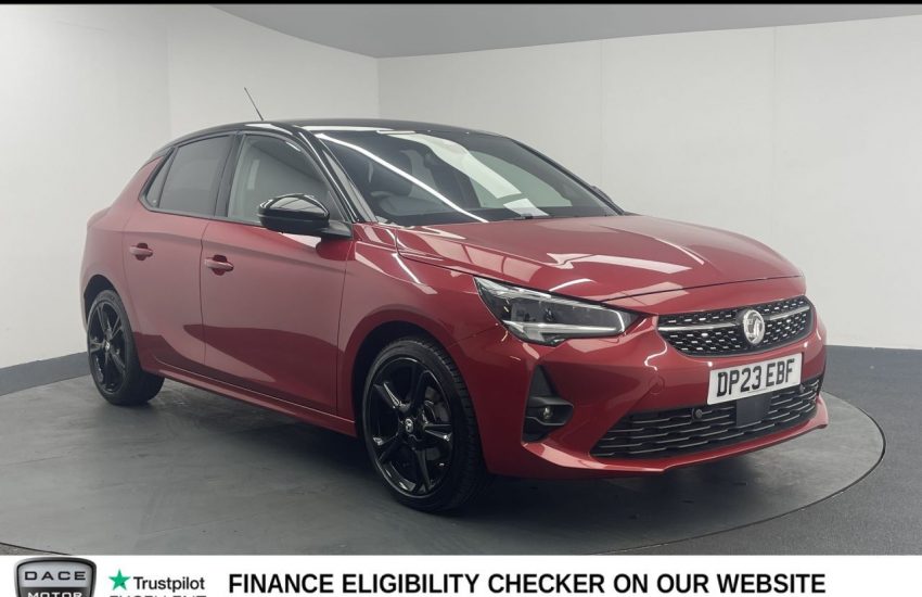 Used 2023 RED VAUXHALL CORSA for sale in Manchester