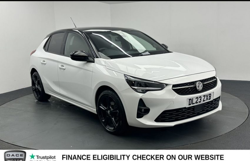Used 2023 WHITE VAUXHALL CORSA for sale in Manchester