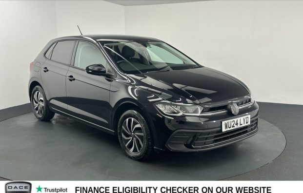 Used 2024 BLACK VOLKSWAGEN POLO for sale in Manchester
