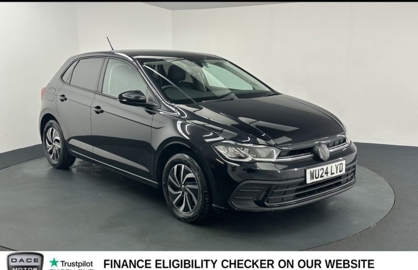 Used 2024 BLACK VOLKSWAGEN POLO for sale in Manchester