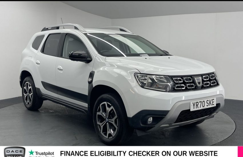 Used 2021 WHITE DACIA DUSTER for sale in Manchester